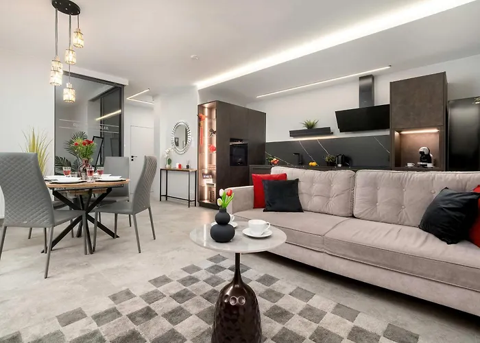 Nowoczesny Z Dwoma Balkonami W Centrum Miasta By Renters Lejlighed *