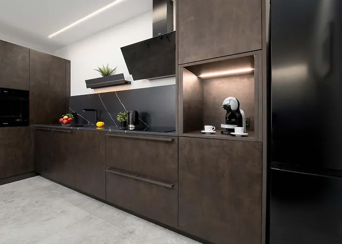 Nowoczesny Z Dwoma Balkonami W Centrum Miasta By Renters Lejlighed