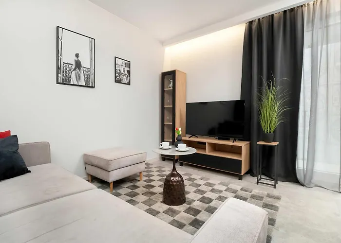 Lejlighed Nowoczesny Z Dwoma Balkonami W Centrum Miasta By Renters Łódź